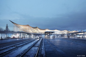 Västerås Travel Center  PLAY-TIME Architectural Imagery - CGarchitect
